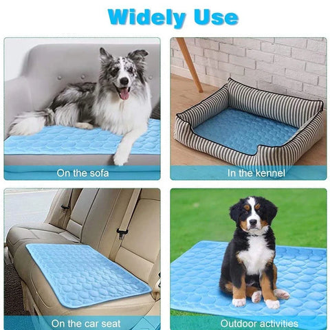 Dog Cooling Mat Extra Large Summer Pet Cold Bed for Small Big Dogs Cat Durable Blanket Sofa Cat Ice Pad Blanket Pet Accessories