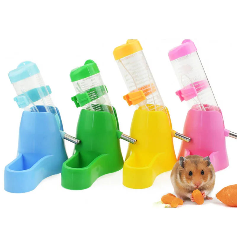 Hamster Water Bottle Small Animal Accessories Automatic Feeding Device Food Container  3 Styles 1 Pc Pet Drinking Bottles