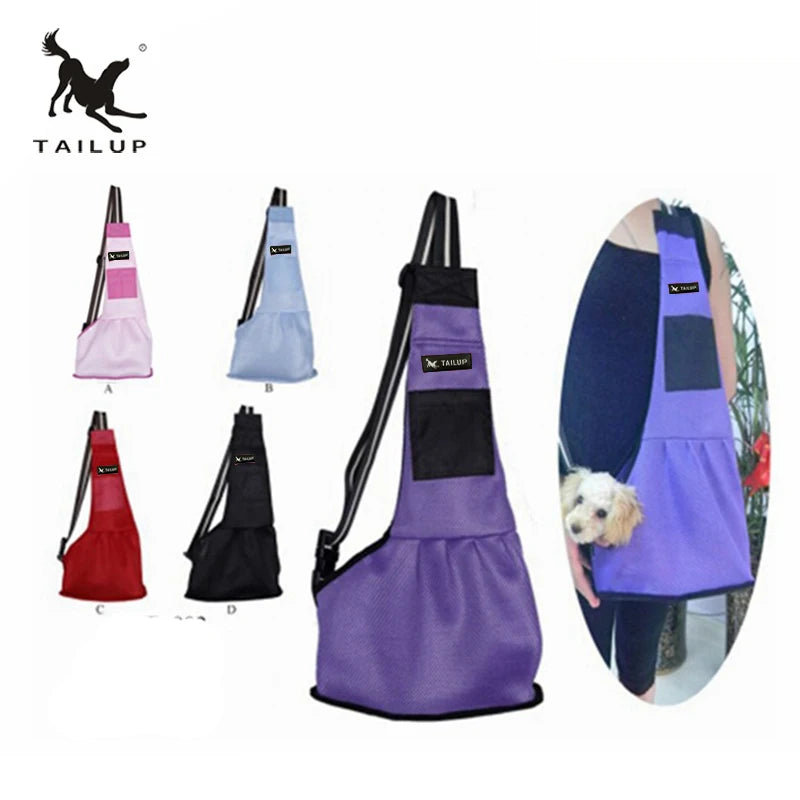 TAILUP  Classics Oxford Cloth Dog Carrier Pet Sling Backpack