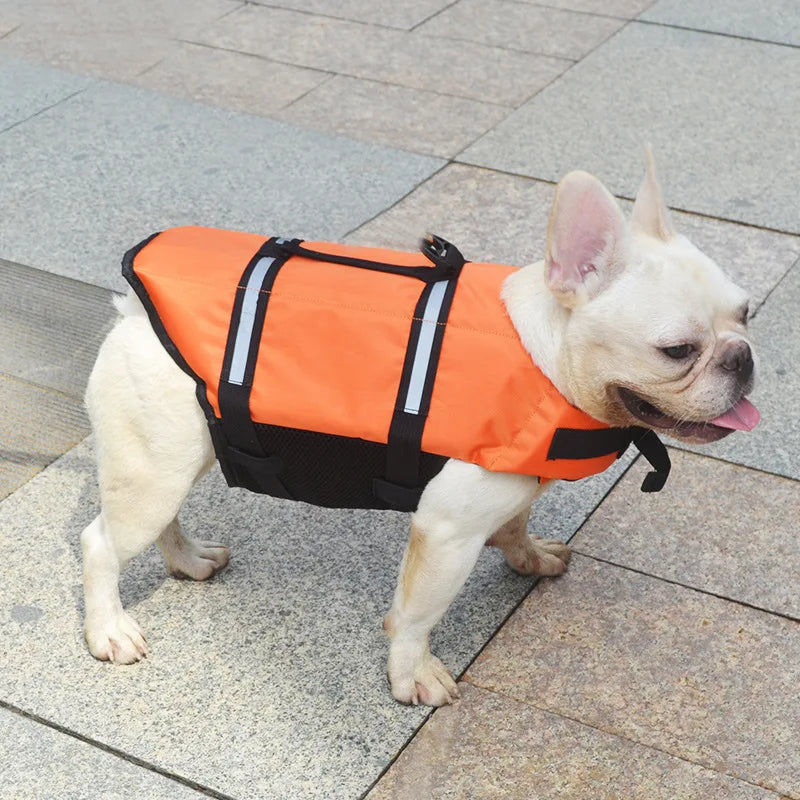 Summer Dog Life Vest Jacket Reflective Pet Clothes for a Dog Yorkshire Chihuahua Shirts Puppy Swimwear Dog Tshirt Pets Clothing