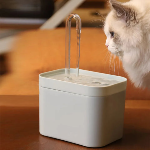 Automatic 1.5L Pet Water Fountain with Filter: Mute Cat & Dog Drinker Bowl Dispenser