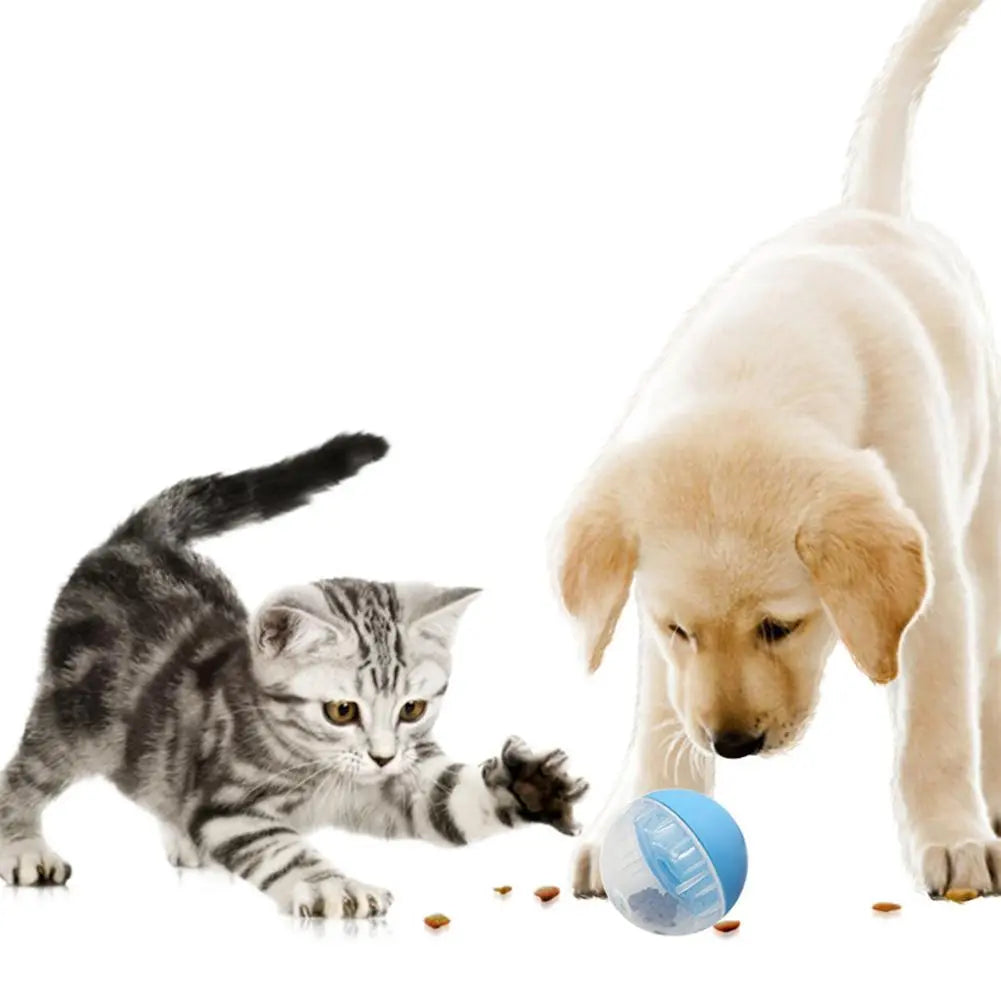 Pet Interactive Dog Cat Leakage Food Balls Adjustable Anti Choke Slow Feeder Treat Dispenser Iq Training Educational Toy