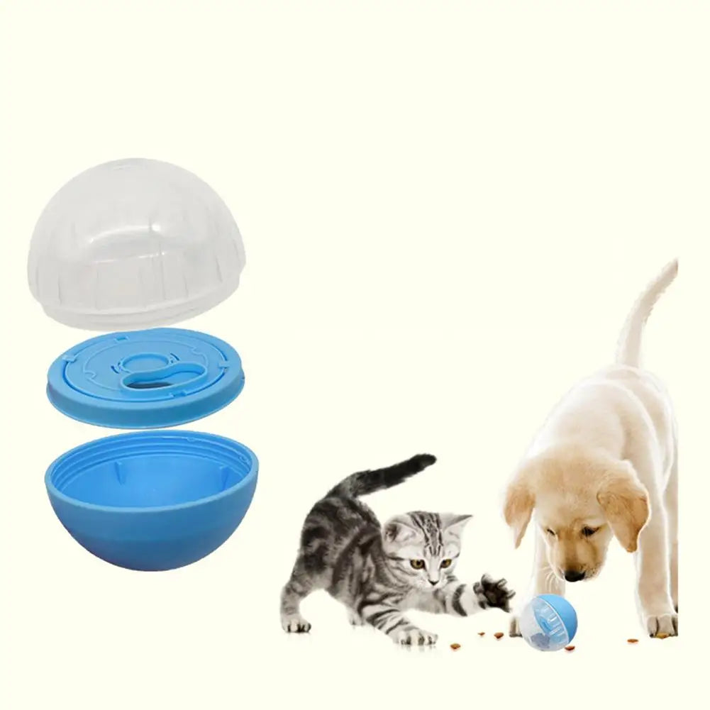 Pet Interactive Dog Cat Leakage Food Balls Adjustable Anti Choke Slow Feeder Treat Dispenser Iq Training Educational Toy