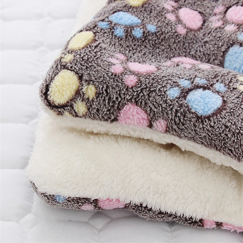 Pet Mat Warm Hamster Flannel Thickened Nests Cushion Non-slip Liners Rabbit Cage Small Animal Guinea Pig House Hamster Supplies