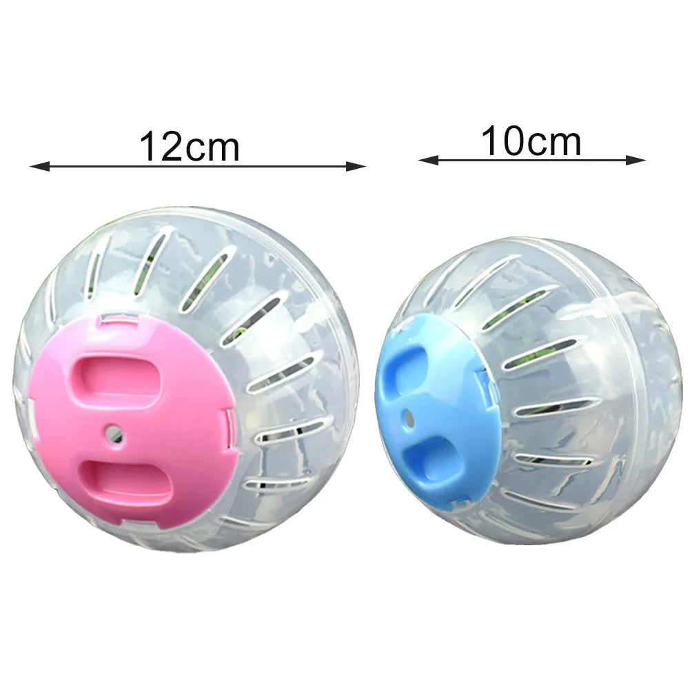 Plastic Outdoor Sport Ball Grounder Rat Small Pet Mice Jogging Ball Toy Hamster Gerbil Exercise Ball Play Toy Small Pet Supplies