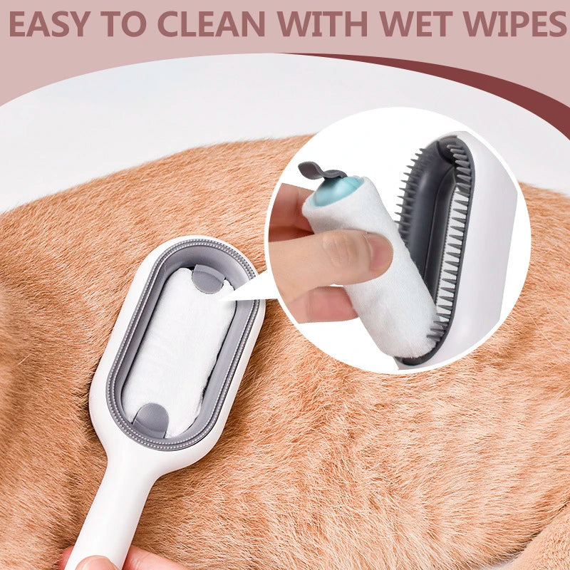 Double Sided Hair Removal Brushes Cat Hair Comb Pet Knot Remover Pet Hair Cleaning Grooming Knot Tool Pet Hair Removal Comb