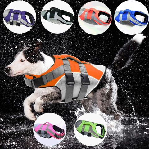 Safe Splashing for All Pups: Breathable & Reflective Dog Life Jacket (Summer Must-Have!)